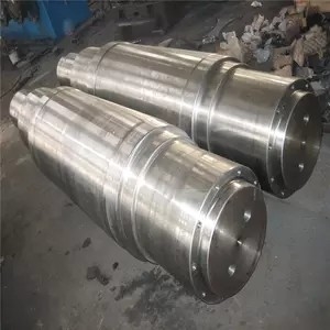 Tempa Baja Paduan 86crmov7 18crnimo7-6 Poros Rotor Baja Digunakan Dalam Mesin
