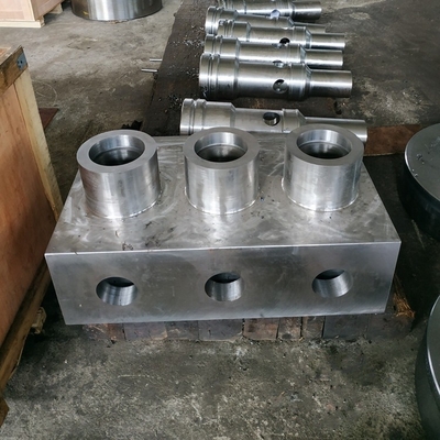 SCM440 Blok Penempaan Blok Baja Alat L6 Blok Baja Tahan Karat Tempa
