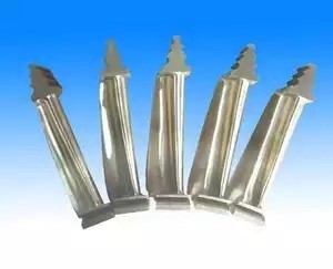 Open Die Forging Proses Peleburan Panjang 718 Steel Turbine Blade Forging