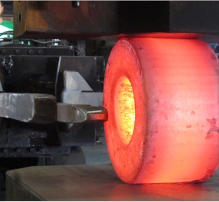 Produk Roda Baja Mesin CNC St52 A36 Roda Baja Tempa ISO 9001 A105