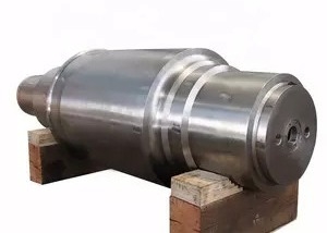 Die Forging 42crmo4 4140 Steel Flat Head Shaft Berbagai 1045 Carbon Steel Shaft