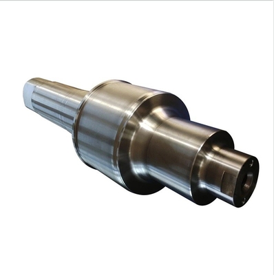 Die Forging 42crmo4 4140 Steel Flat Head Shaft Berbagai 1045 Carbon Steel Shaft