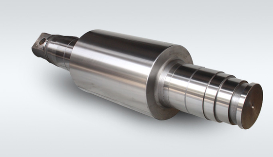 Die Forging 42crmo4 4140 Steel Flat Head Shaft Berbagai 1045 Carbon Steel Shaft