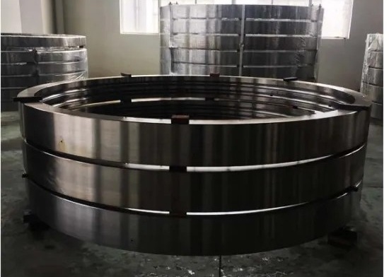 Din1.4541 Bearing Forged Steel Rings Seamless Rolled Ring Forging
