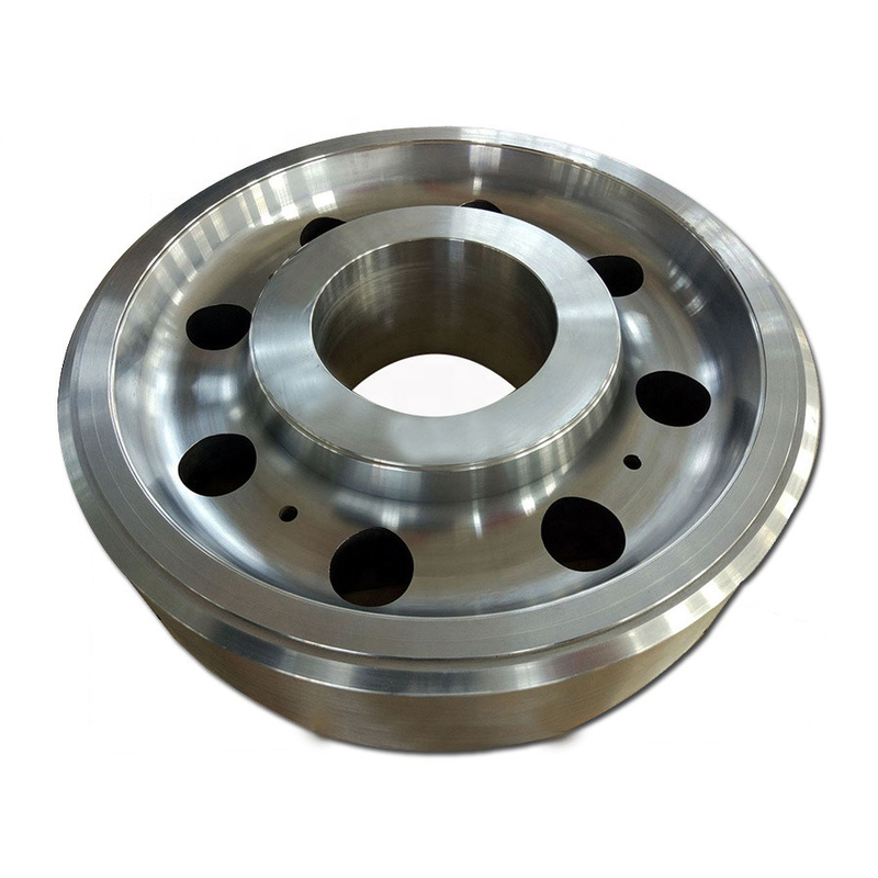 Produk Roda Baja Mesin CNC St52 A36 Roda Baja Tempa ISO 9001 A105