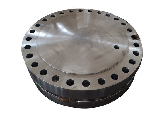 Penempaan panas SAE1045 C45 carbon nitriding round disc Digunakan Dalam Mesin Pengeboran